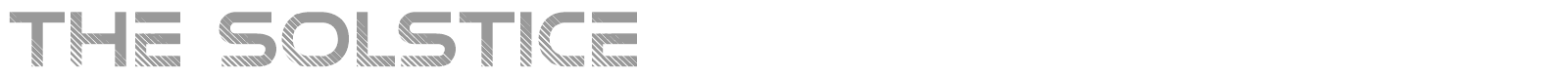 The Solstice font preview